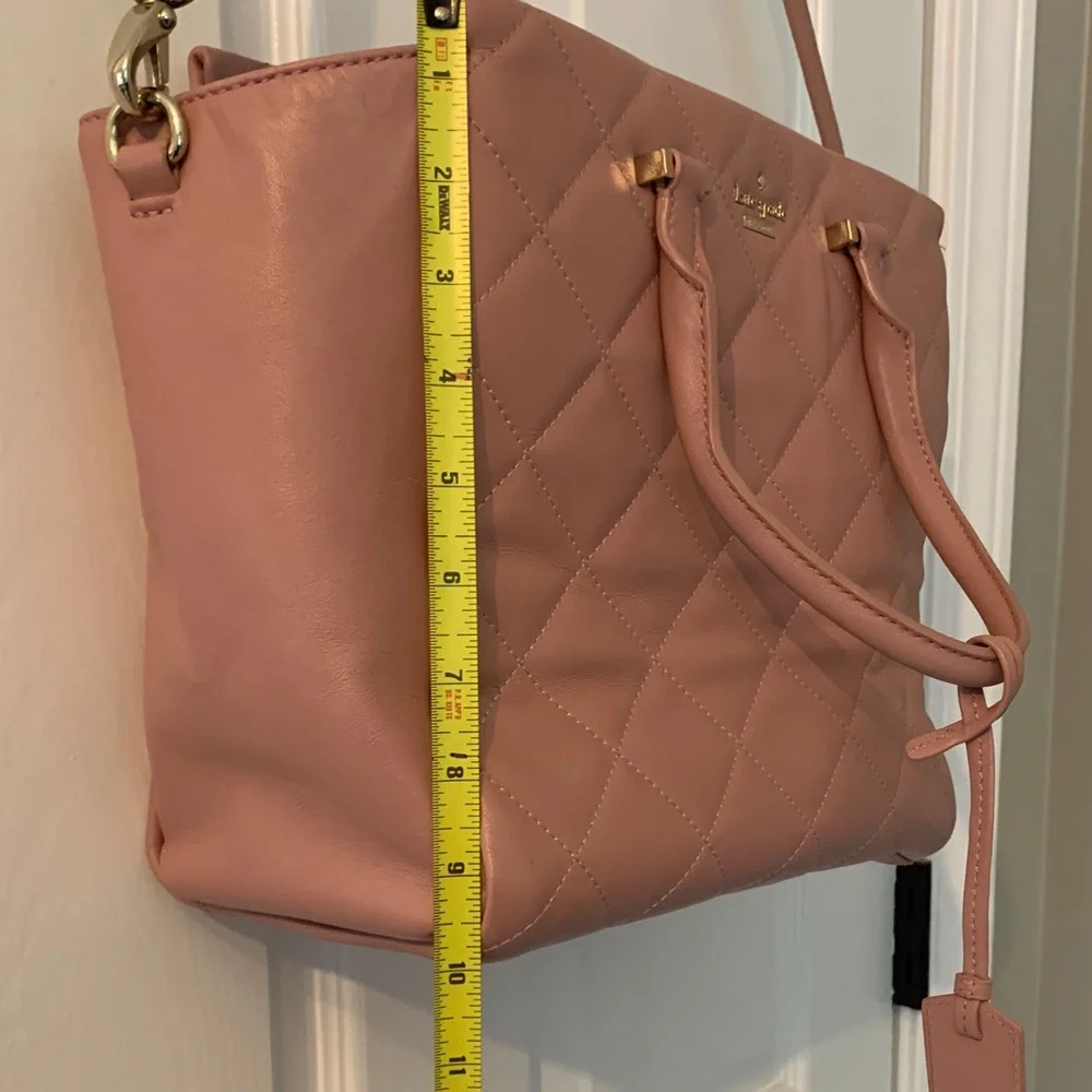 Kate Spade Blush Quilted Tote Bag - Picture 5 of 10